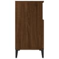Pikkukuva 7 / 11: vidaXL Senkki ruskea tammi 60x35x70 cm tekninen puu