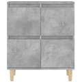 Pikkukuva 6 / 11: vidaXL Senkki betoninharmaa 60x35x70 cm tekninen puu