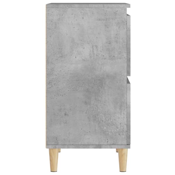 vidaXL Senkki betoninharmaa 60x35x70 cm tekninen puu