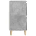 Pikkukuva 7 / 11: vidaXL Senkki betoninharmaa 60x35x70 cm tekninen puu