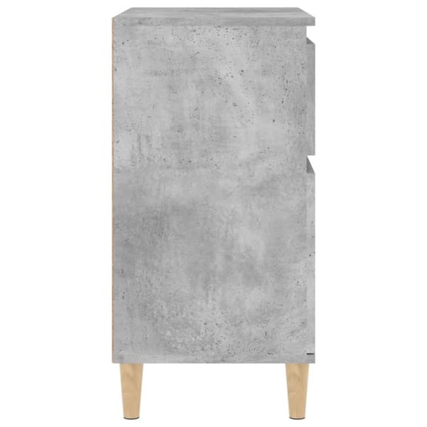 vidaXL skænk 60x35x70 cm konstrueret træ betongrå