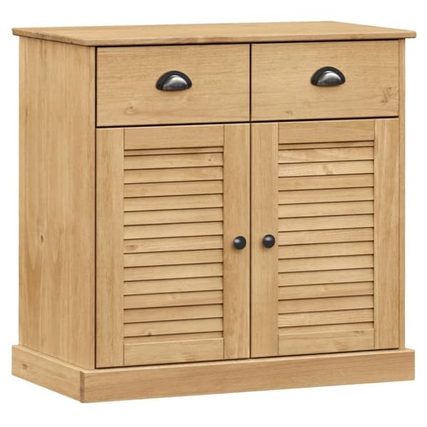 vidaXL Senkki laatikoilla VIGO 78x40x75 cm täysi mänty