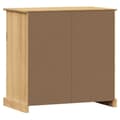 Miniatyrbilde 7 av 10: vidaXL Skjenk med skuffer VIGO 78x40x75 cm heltre furu