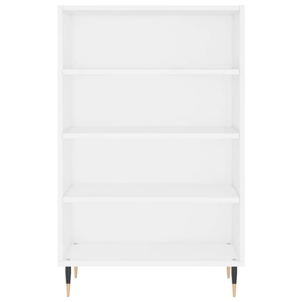 vidaXL Highboard hvit 57x35x90 cm konstruert tre