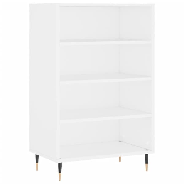 vidaXL Highboard hvit 57x35x90 cm konstruert tre