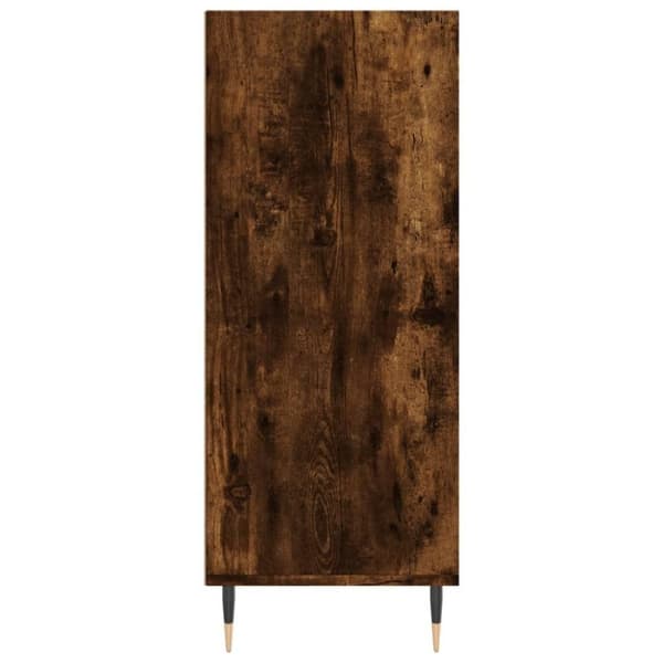 vidaXL skab 57x35x90 cm konstrueret træ røget egetræ