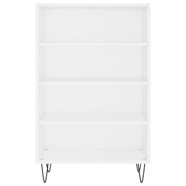 vidaXL skab 57x35x90 cm konstrueret træ hvid