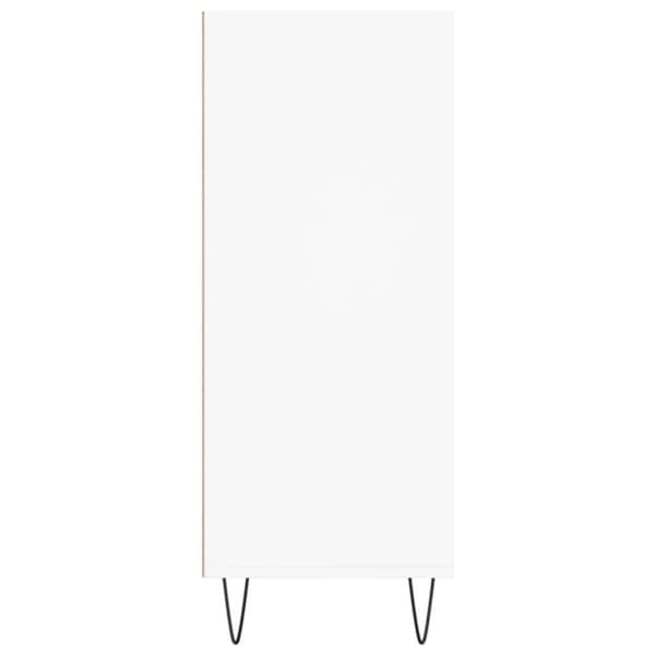 vidaXL skab 57x35x90 cm konstrueret træ hvid