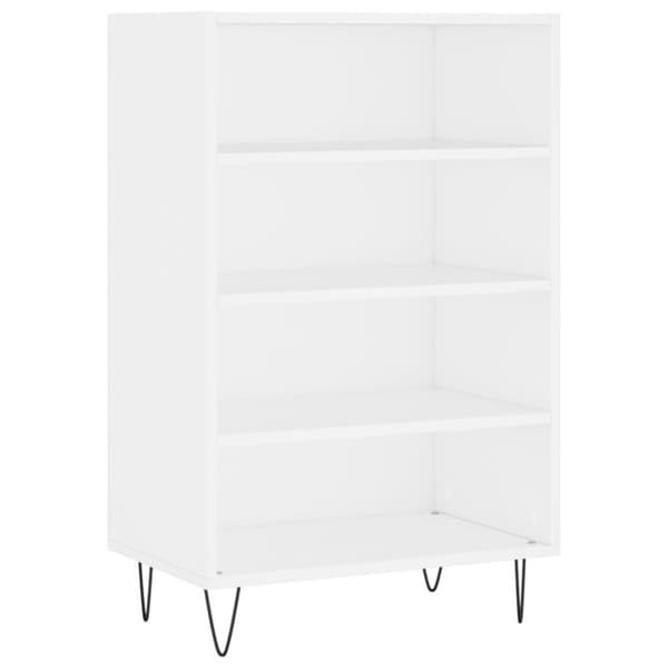 vidaXL skab 57x35x90 cm konstrueret træ hvid