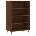 Miniatyrbillede 1 af 9: vidaXL skab 57x35x90 cm konstrueret træ brunt egetræ