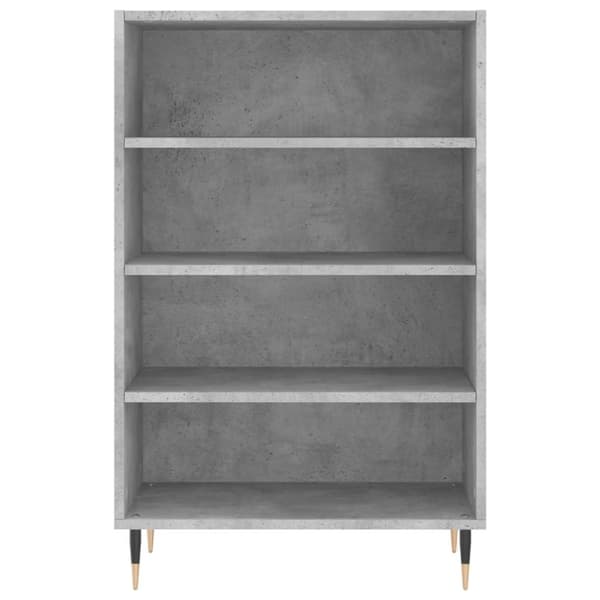 vidaXL skab 57x35x90 cm konstrueret træ betongrå