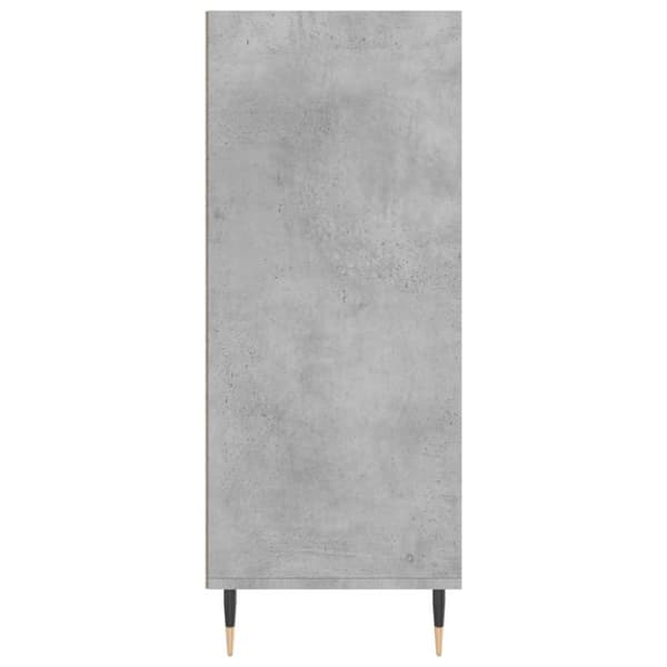 vidaXL skab 57x35x90 cm konstrueret træ betongrå