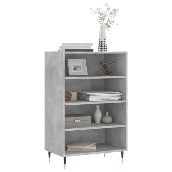 vidaXL skab 57x35x90 cm konstrueret træ betongrå