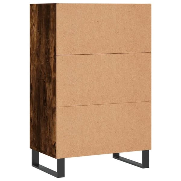 vidaXL Kaappi savutammi 57x35x90 cm tekninen puu