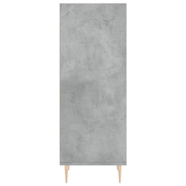 vidaXL Senkki betoninharmaa 34,5x32,5x90 cm tekninen puu