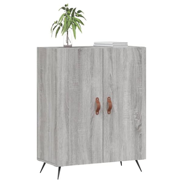 vidaXL Senkki harmaa Sonoma 69,5x34x90 cm tekninen puu