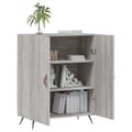 Pikkukuva 4 / 11: vidaXL Senkki harmaa Sonoma 69,5x34x90 cm tekninen puu