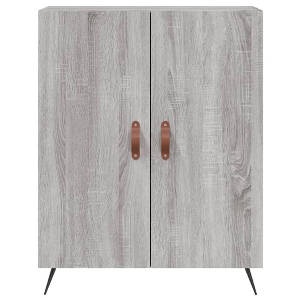 vidaXL Senkki harmaa Sonoma 69,5x34x90 cm tekninen puu