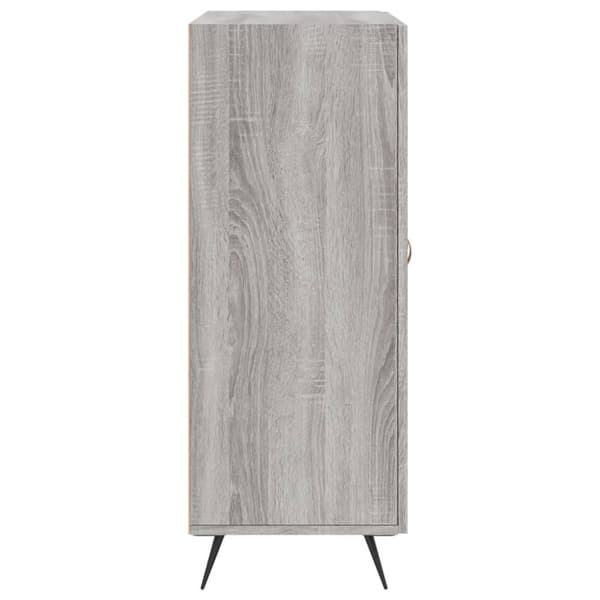 vidaXL Senkki harmaa Sonoma 69,5x34x90 cm tekninen puu