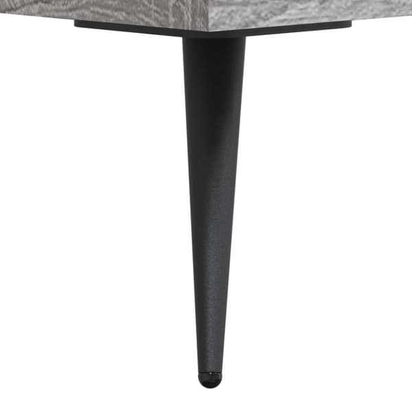 vidaXL Senkki harmaa Sonoma 69,5x34x90 cm tekninen puu