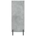 Miniatyrbilde 4 av 10: vidaXL Hylle betonggrå 69,5x32,5x90 cm konstruert tre