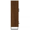 Miniatyrbillede 6 af 11: vidaXL skab 69,5x31x115 cm konstrueret træ brun sonoma-eg