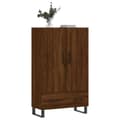 Miniatyrbillede 2 af 11: vidaXL skab 69,5x31x115 cm konstrueret træ brun sonoma-eg