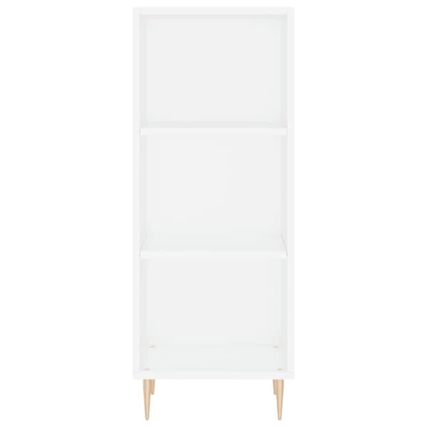 vidaXL Skåp vit 34,5x32,5x90 cm konstruerat trä