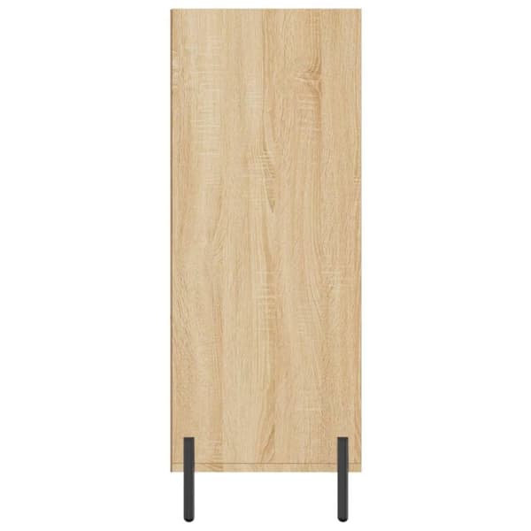 vidaXL skab 69,5x32,5x90 cm konstrueret træ sonoma-eg