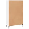 Miniatyrbillede 7 af 11: vidaXL skab 69,5x31x115 cm konstrueret træ hvid
