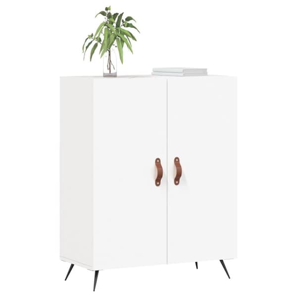 vidaXL Skåp vit 69,5x34x90 cm konstruerat trä