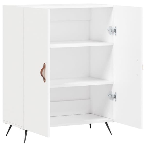vidaXL Skåp vit 69,5x34x90 cm konstruerat trä
