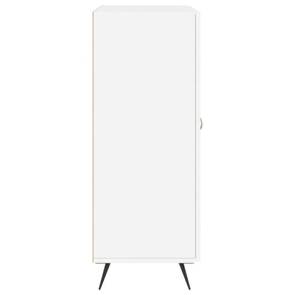 vidaXL Skåp vit 69,5x34x90 cm konstruerat trä