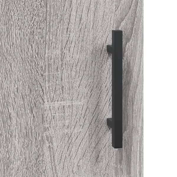 vidaXL skab 69,5x31x115 cm konstrueret træ grå sonoma-eg