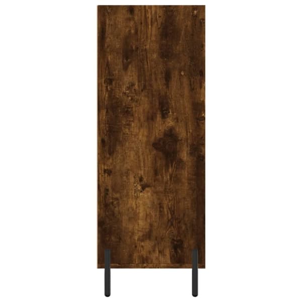 vidaXL skab 69,5x32,5x90 cm konstrueret træ røget sonoma-eg