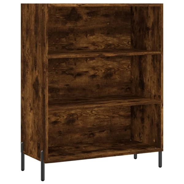 vidaXL skab 69,5x32,5x90 cm konstrueret træ røget sonoma-eg