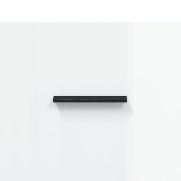 vidaXL Highboard høyglans hvit 69,5x31x115 cm konstruert tre
