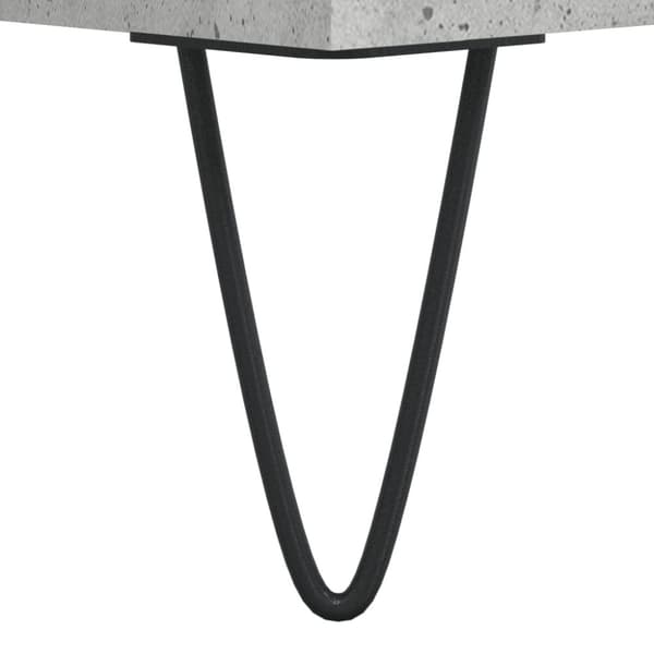 vidaXL skab 69,5x31x115 cm konstrueret træ betongrå