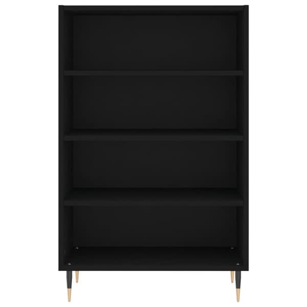 vidaXL Highboard svart 57x35x90 cm konstruert tre