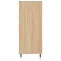 Miniatyrbilde 4 av 10: vidaXL Highboard sonoma eik 57x35x90 cm konstruert tre