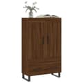 Miniatyrbillede 2 af 11: vidaXL skab 69,5x31x115 cm konstrueret træ brun sonoma-eg