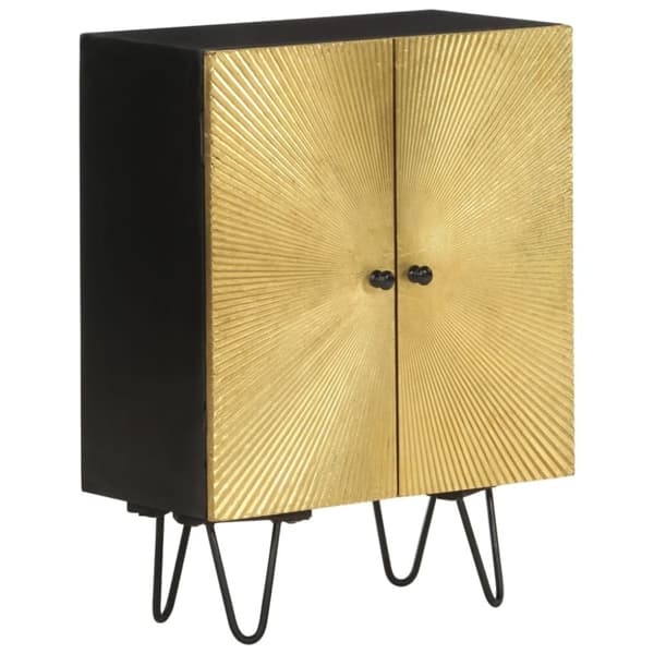 vidaXL skab 55x30x75 cm massivt mangotræ