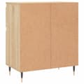 Miniatyrbilde 8 av 11: vidaXL Skjenk sonoma eik 60x35x70 cm konstruert tre