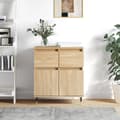 Miniatyrbilde 2 av 11: vidaXL Skjenk sonoma eik 60x35x70 cm konstruert tre