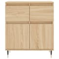 Miniatyrbillede 5 af 11: vidaXL skænk 60x35x70 cm konstrueret træ sonoma-eg
