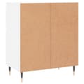 Miniatyrbilde 8 av 11: vidaXL Skjenk hvit 60x35x70 cm konstruert tre