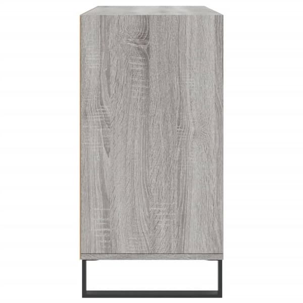 vidaXL Skjenk grå sonoma 103,5x35x70 cm konstruert tre