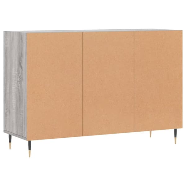 vidaXL Senkki harmaa Sonoma 103,5x35x70 cm tekninen puu