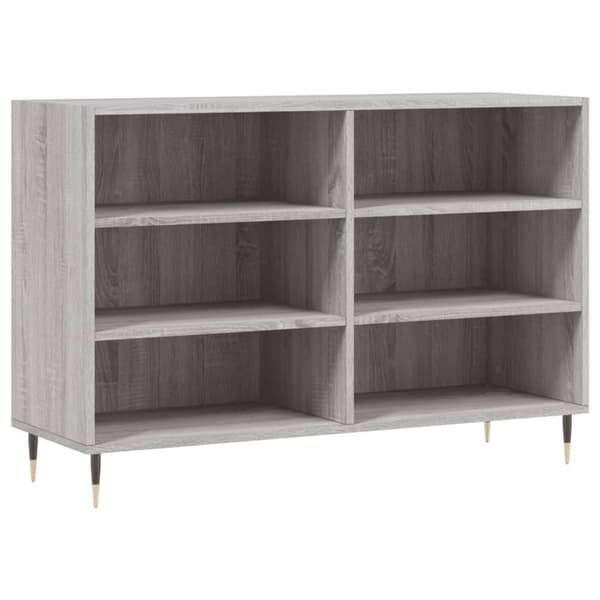 vidaXL Senkki harmaa Sonoma 103,5x35x70 cm tekninen puu