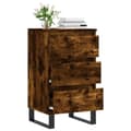 Miniatyrbilde 4 av 11: vidaXL Skjenk røkt eik 40x35x70 cm konstruert tre
